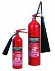 Carbon dioxide extinguishers