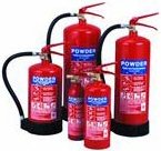 Powder extinguishers